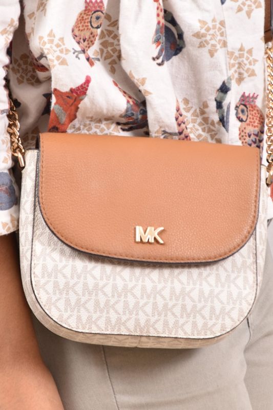 Michael Kors Mott Logo Dome Crossbody Bag