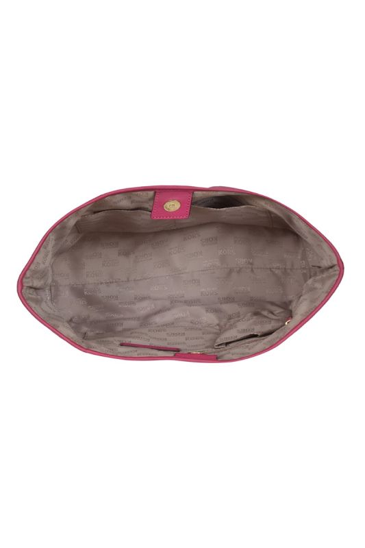 Michael Kors Pink Leather Tote Bag