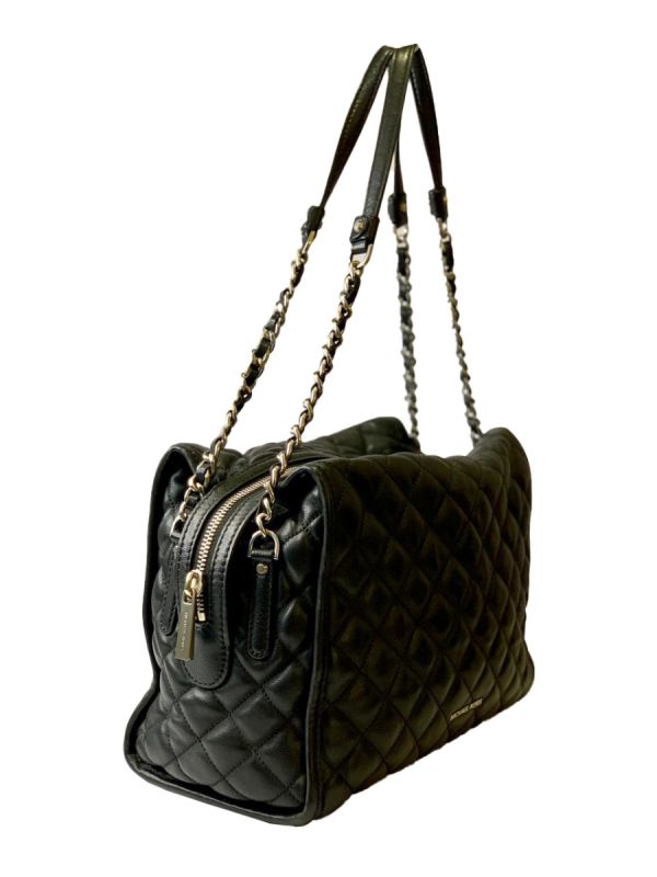 MICHAEL KORS QUILTED LATHER SHOULDER BAG