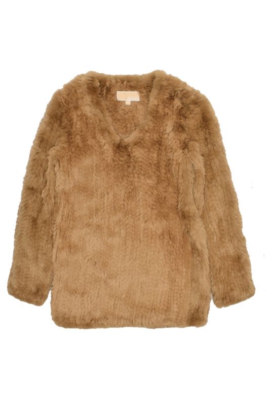 MICHAEL KORS RABBIT FUR WOMEN’S SWEATER