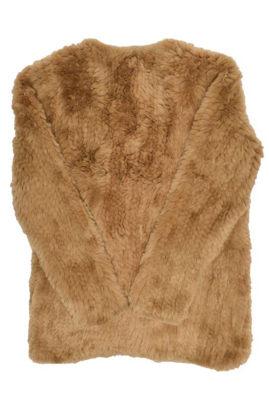 MICHAEL KORS RABBIT FUR WOMEN’S SWEATER