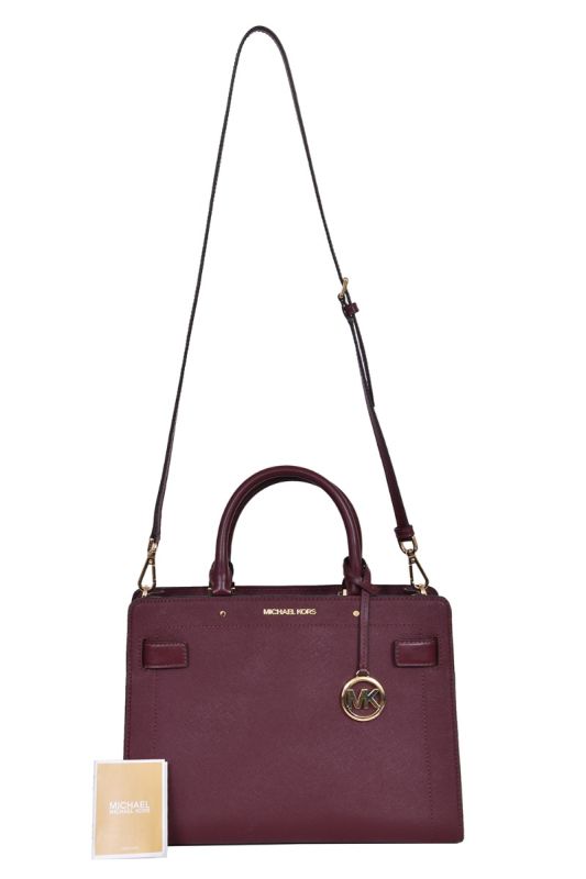 Michael Kors Rayne Burgundy Handbag