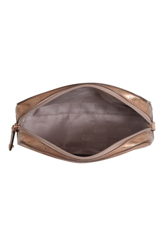 Michael Kors Rose Gold Monogram Handbag