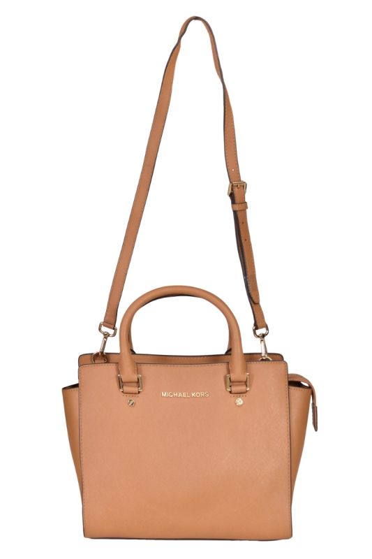 Michael Kors Selma Saffiano Leather Shoulder Bag