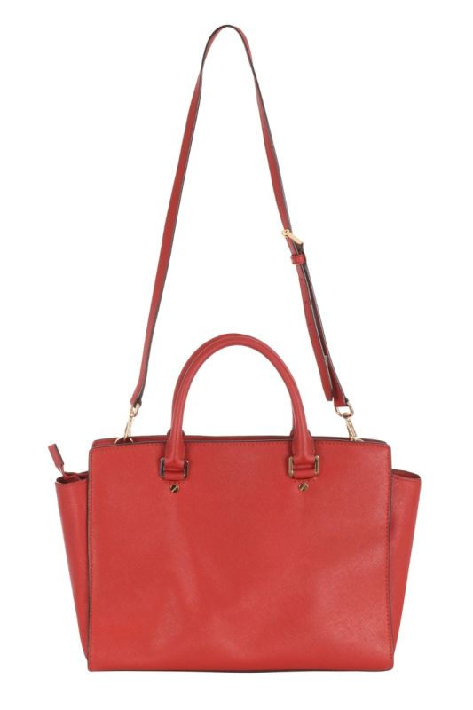 MICHAEL KORS SELMA SAFFIANO SATCHEL BAG