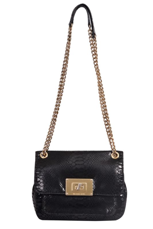 Michael Kors Sloan Snake Embossed Flap Crossbody Bag