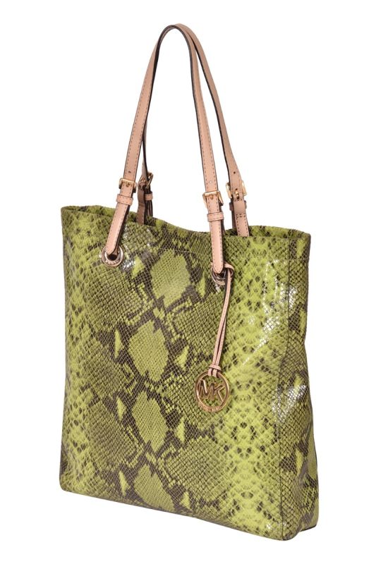 Michael Kors Snake Skin Embossed Tote Bag