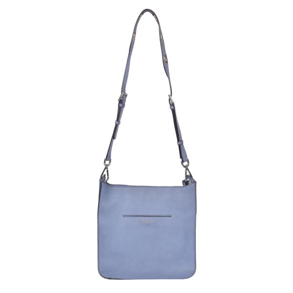 MICHAEL KORS SULLIVAN LEATHER MESSENGER BAG