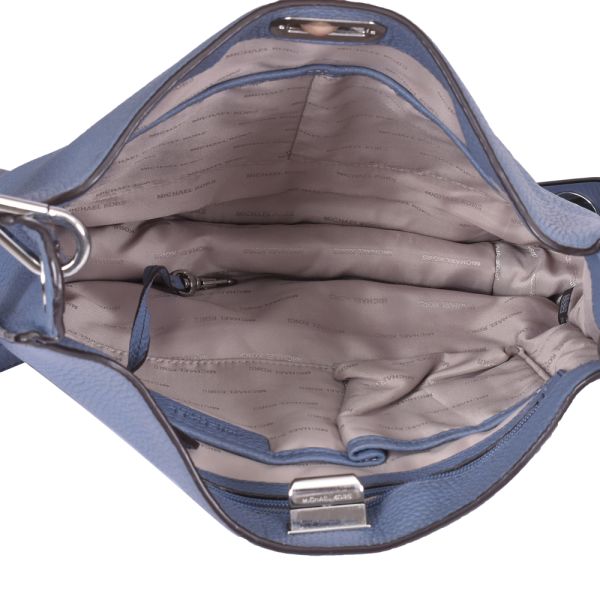 MICHAEL KORS SULLIVAN LEATHER MESSENGER BAG