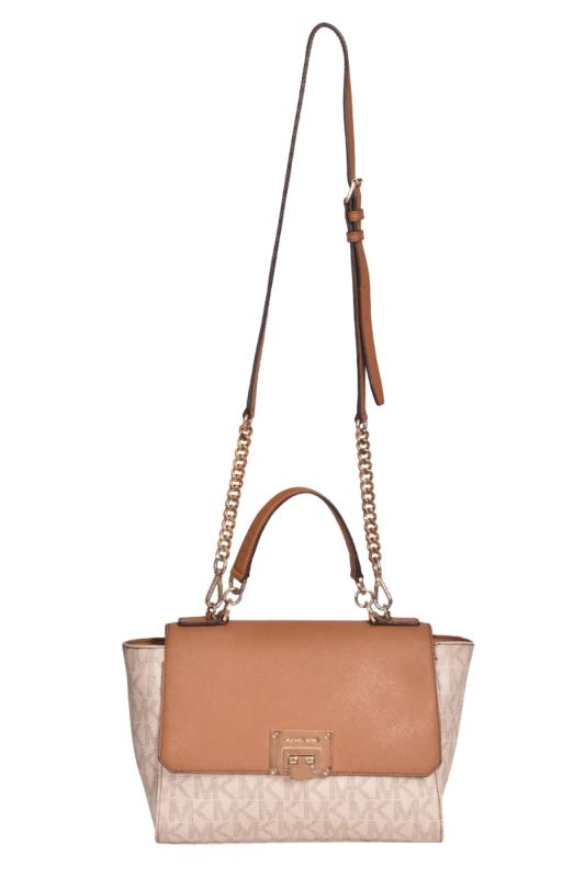 Michael Kors Tina Medium Monogram Satchel Bag