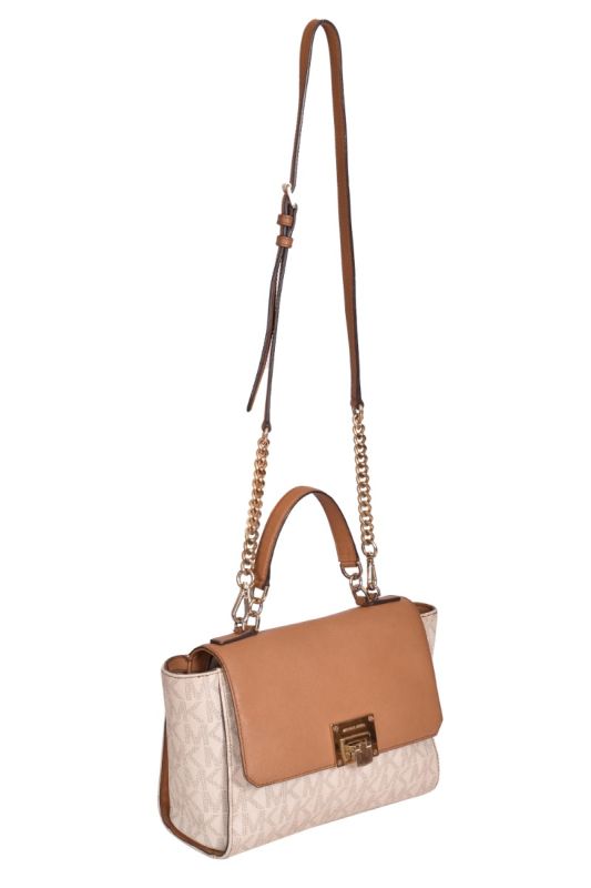 Michael Kors Tina Medium Monogram Satchel Bag
