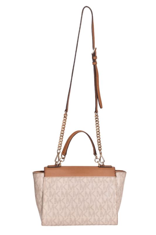 Michael Kors Tina Medium Monogram Satchel Bag