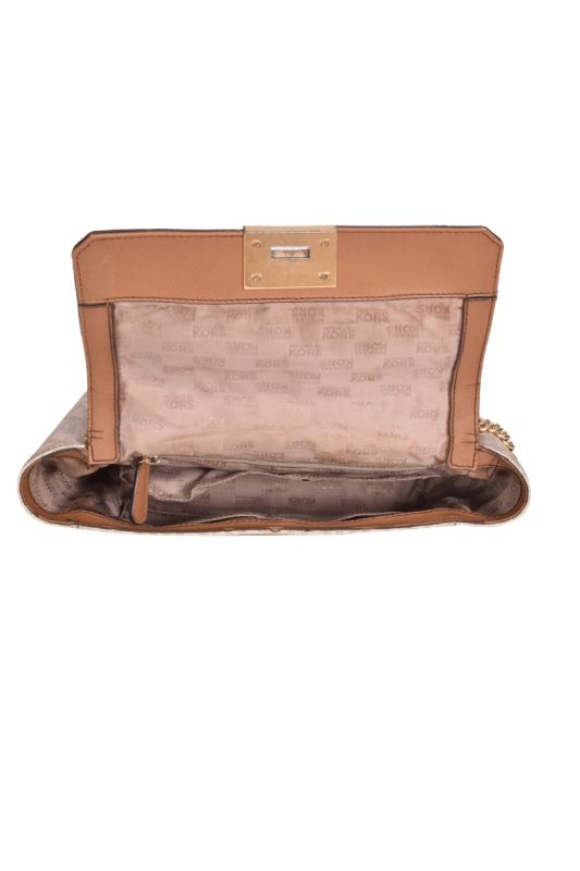 Michael Kors Tina Medium Monogram Satchel Bag