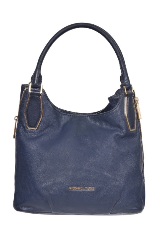 Michael Kors Vanessa Blue Hobo Bag