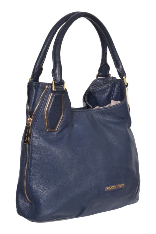 Michael Kors Vanessa Blue Hobo Bag