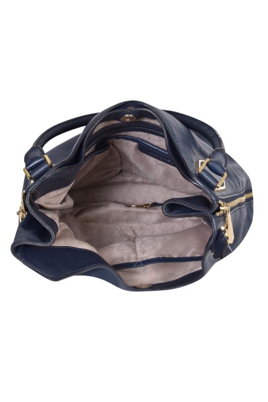 Michael Kors Vanessa Blue Hobo Bag