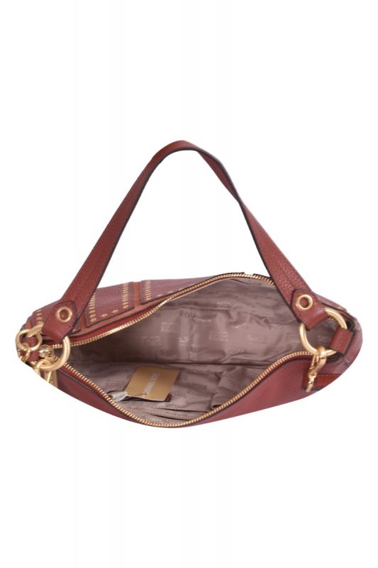 Michael Kors Women’s Brick Brooklyn Grommet Hobo Bag