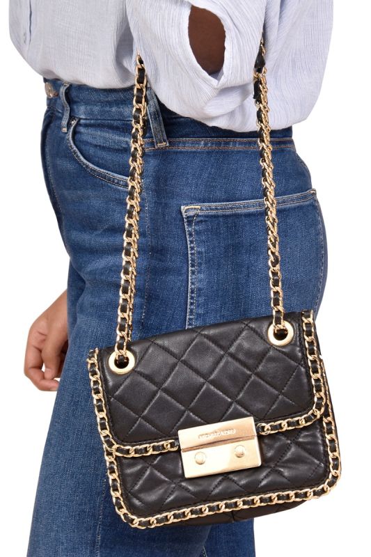 Michael KorsSloan quilted black shoulder bag