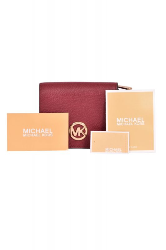 Mickeal Kors Fluton Carryall Card Case Wallet