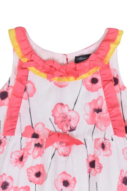 MISS BLUMARINE FLORAL DRESS