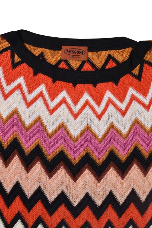 Missoni Multicolored Zig Zag Dress