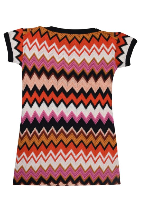 Missoni Multicolored Zig Zag Dress