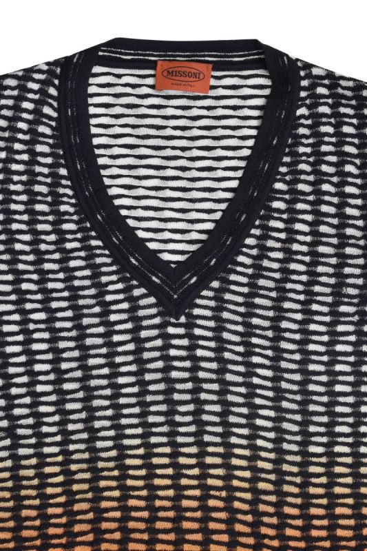 Missoni V-Neck Ombre Sweater