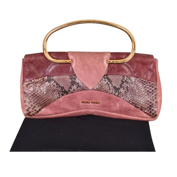 MIU MIU DRAGONFLY INSECT SHOULDER BAG