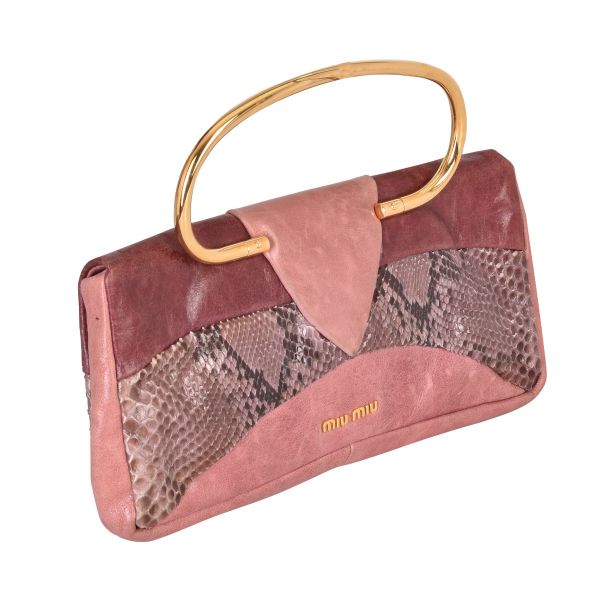 MIU MIU DRAGONFLY INSECT SHOULDER BAG
