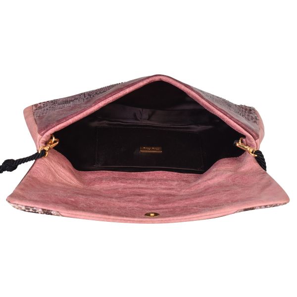 MIU MIU DRAGONFLY INSECT SHOULDER BAG
