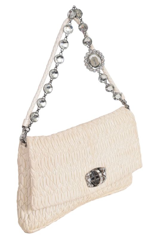 Miu Miu Logo – Plaque Matelasse Handbag