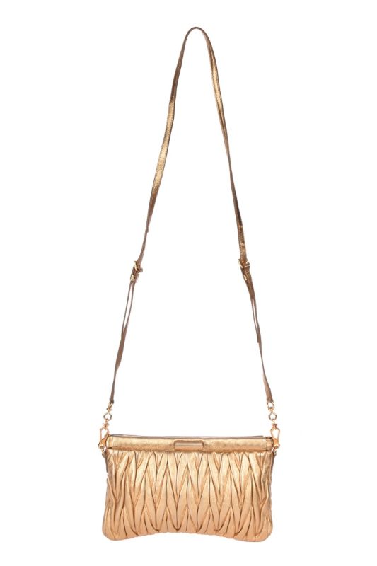 MIU MIU MATELASSE LEATHER SLING BAG