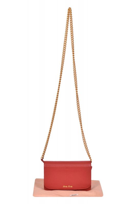 Miu  Miu Red WOC Sling