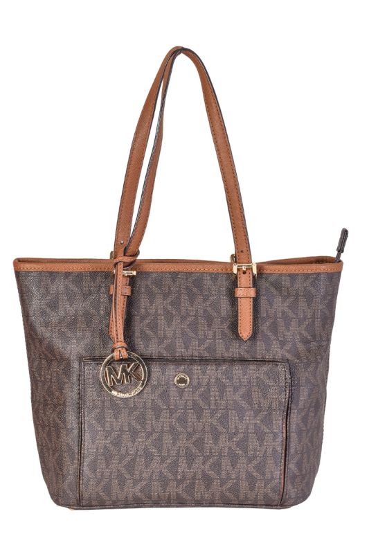 MICHAEL KORS JET SET SIGNATURE TOTE BAG