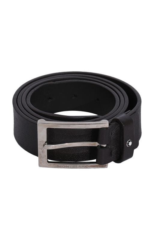 Mont Blanc Black Men’s Belt
