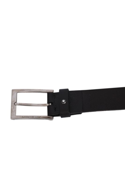 Mont Blanc Black Men’s Belt