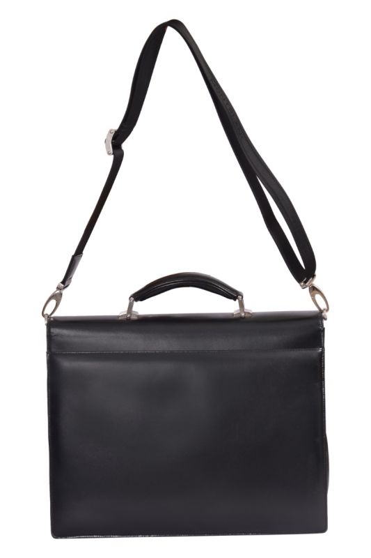 Mont Blanc Meisterstuck Double Gusset Briefcase Shoulder Bag