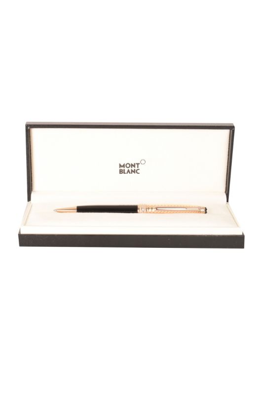 MONT BLANC  MEISTERSTUCK DOUE GEOMETRY ROLLERBALL PEN