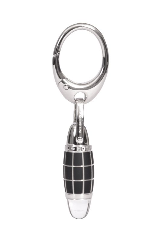 Mont Blanc Urban Walker Platinum- Plated Key Ring