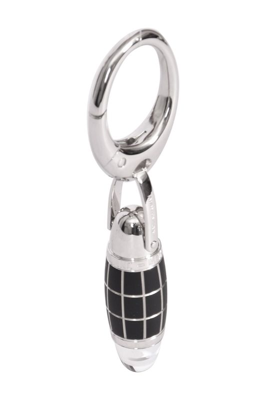 Mont Blanc Urban Walker Platinum- Plated Key Ring