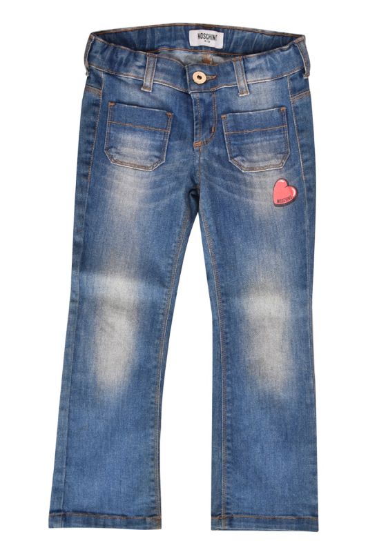 Moschino Mid Wash Straight Jeans