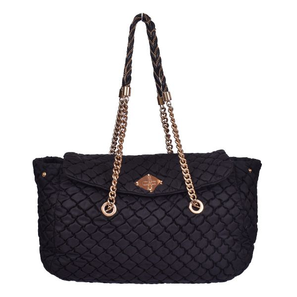 MOSCHINO QUILTED TECHNO FABRIC BAG