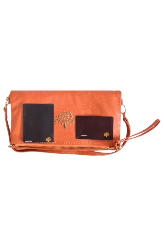 Mulberry Daria Leather Fold Over Crossbody bag