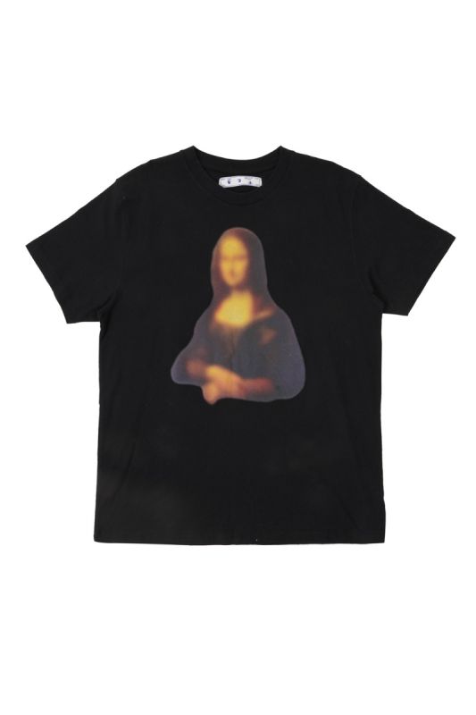 Off White Blurr Mono Lisa Slim T-Shirt