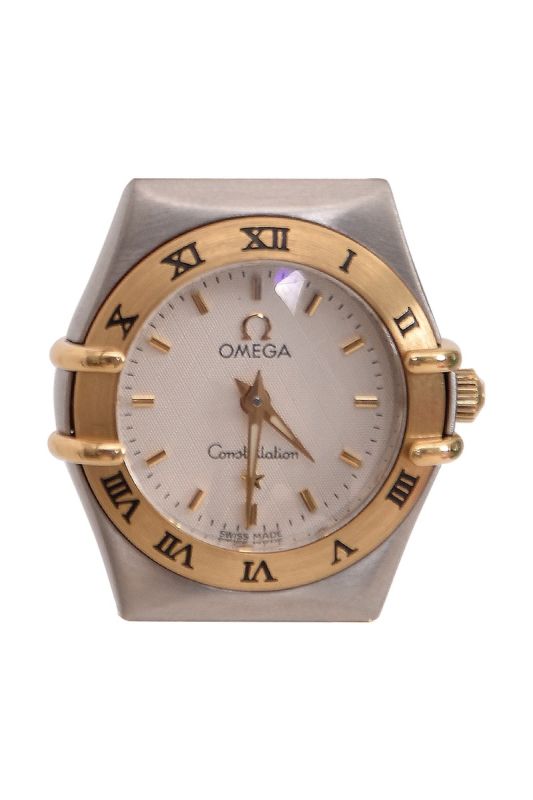 OMEGA CONSTELLATION QUARTZ GOLD & SILVER LADIES WATCH