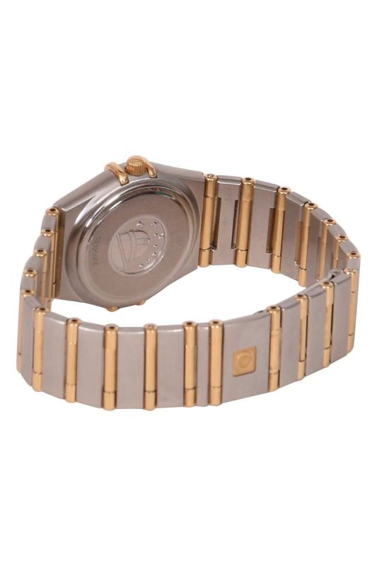 OMEGA CONSTELLATION QUARTZ GOLD & SILVER LADIES WATCH