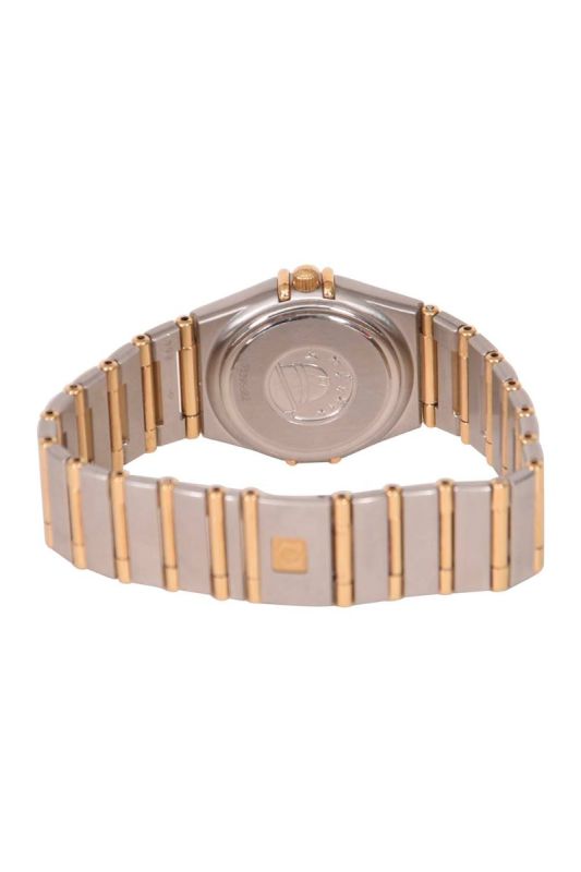 OMEGA CONSTELLATION QUARTZ GOLD & SILVER LADIES WATCH