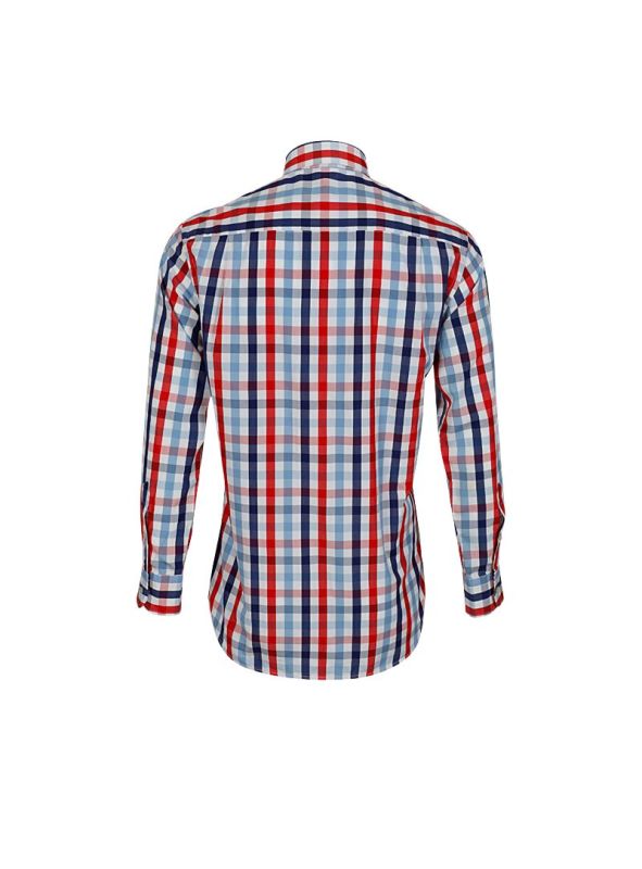 PAUL & SHARK CLASSIC CHECKS LOGO SHIRT