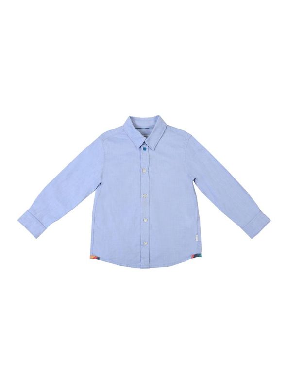 PAUL SMITH JUNIOR LIGHT BLUE CLASSIC SHIRT