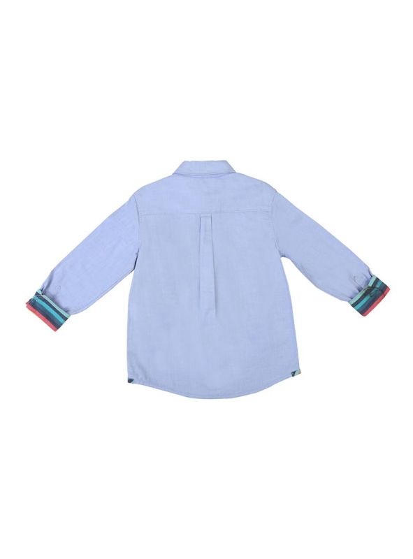 PAUL SMITH JUNIOR LIGHT BLUE CLASSIC SHIRT